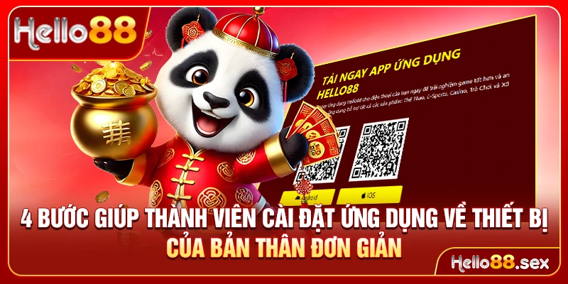 4 bước giúp thành viên cài đặt ứng dụng về thiết bị của bản thân đơn giản